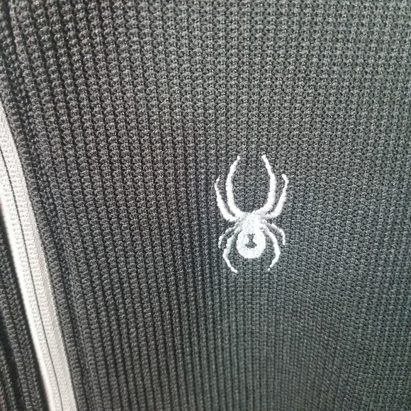 Spyder constant black zip sweater jacket - Picture 10 of 11